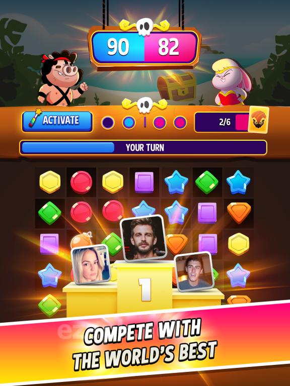 Match Masters - PVP Match 3 Puzzle Game