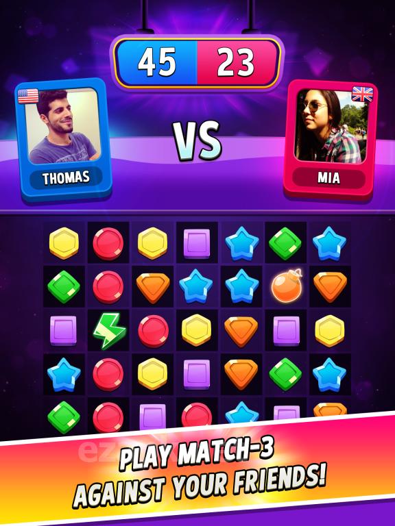 Match Masters - PVP Match 3 Puzzle Game