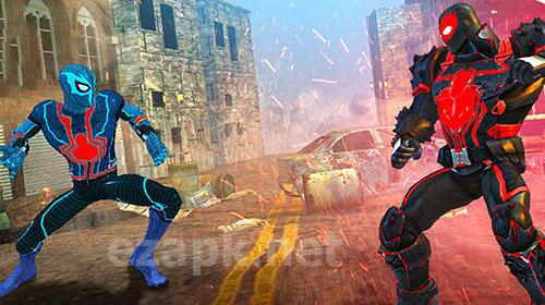 Superhero fighting games 3D: War of infinity gods