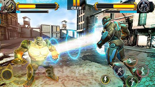 Superhero fighting games 3D: War of infinity gods