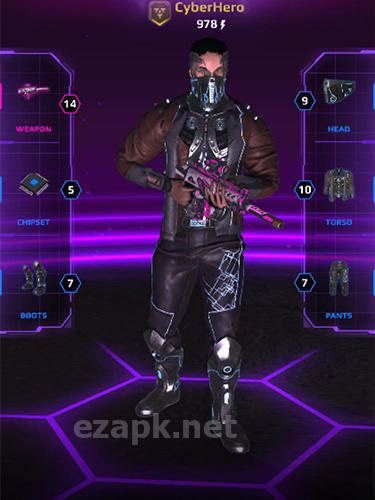 Cyberhero: Multiplayer turn-based cyberpunk RPG