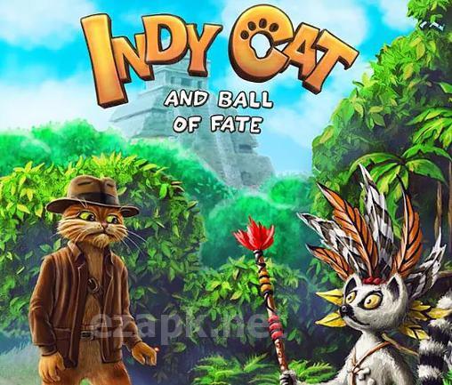 Indy cat and ball of fate: Match 3