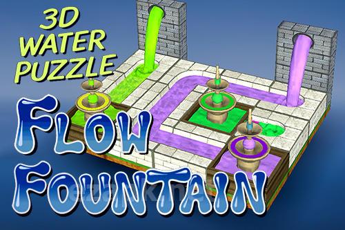 Flow fountain: 3D water puzzle