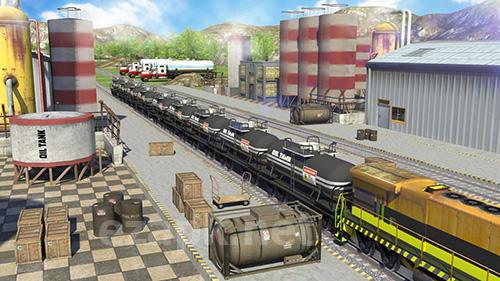 Oil tanker train simulator