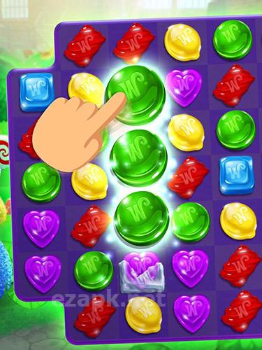Wonka's world of candy: Match 3