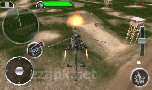 Gunship: Deadly strike. Sandstorm wars 3D