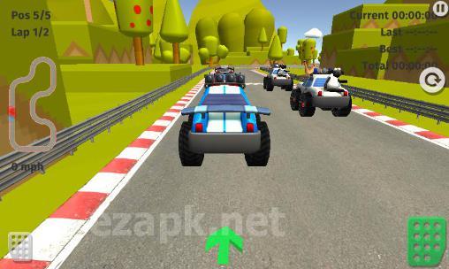 Cartoon racing car games