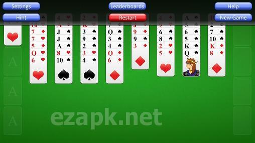 Classic freecell solitaire