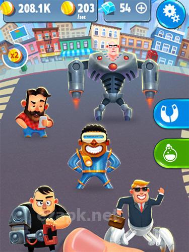 Human evolution clicker game: Rise of mankind
