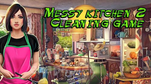 Hidden objects. Messy kitchen 2: Cleaning game