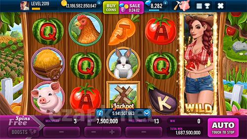 Farm and gold slot machine: Huge jackpot slots game