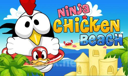 Ninja chicken: Beach