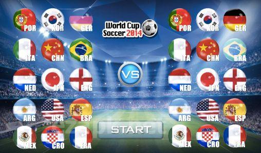 World cup soccer 2014