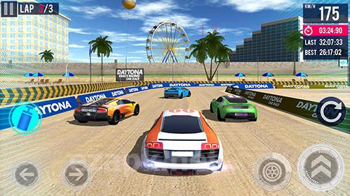 Deltona beach racing: Car racing 3D