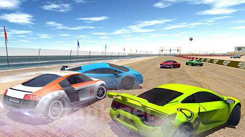 Deltona beach racing: Car racing 3D