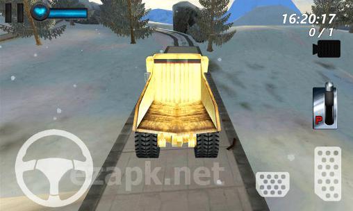 Mountain mining: Ice road truck