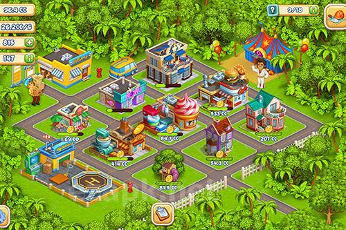 Idle cartoon city