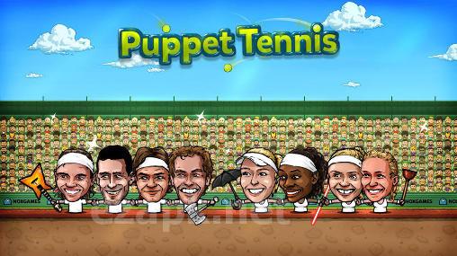 Puppet tennis: Forehand topspin