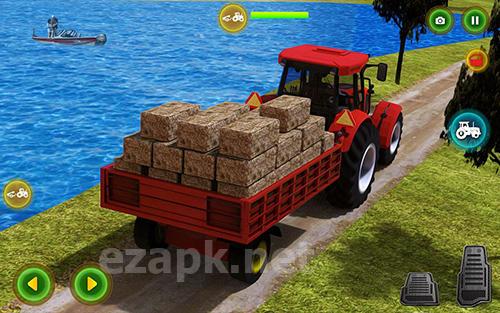 Modern tractor farming simulator: Real farm life