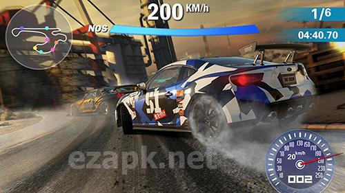 Crazy racing car 3D
