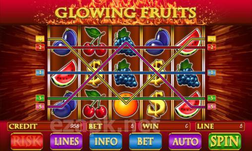 Glowing fruits slot