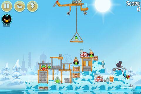 Angry birds: On Finn ice