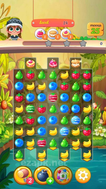 New Tasty Fruits Bomb: Puzzle World