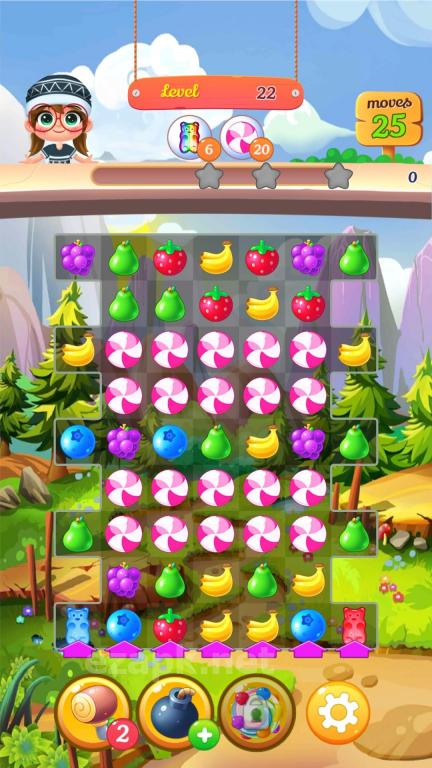 New Tasty Fruits Bomb: Puzzle World