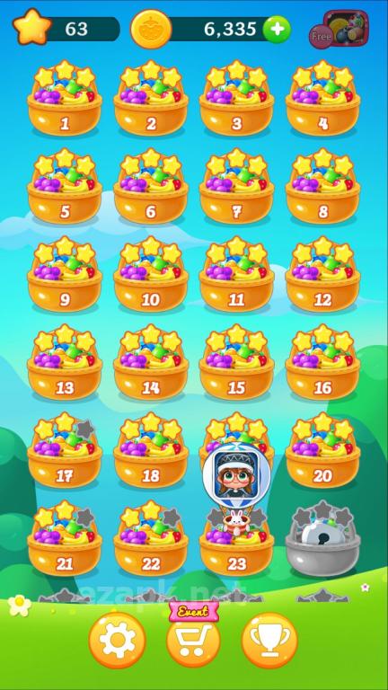 New Tasty Fruits Bomb: Puzzle World