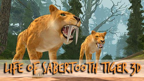 Life of sabertooth tiger 3D