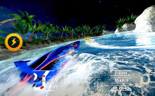 Driver speedboat paradise