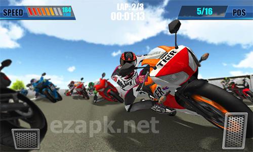 Fast rider motogp racing