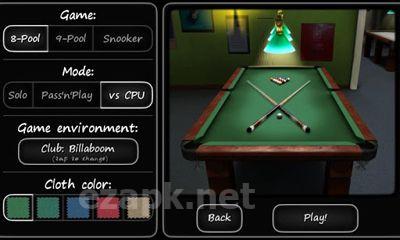 3D Pool game - 3ILLIARDS