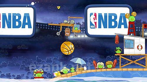 Angry birds: NBA the finals