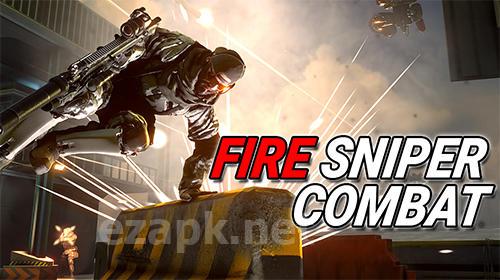 Fire sniper combat: FPS 3D shooting game