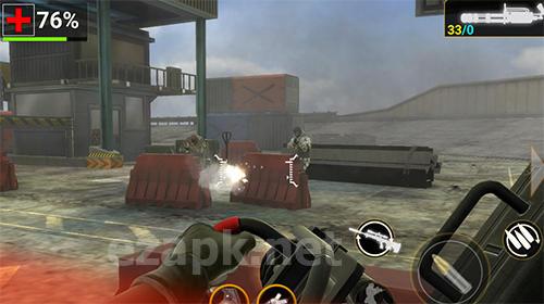 Fire sniper combat: FPS 3D shooting game