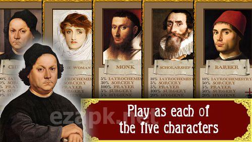 Plague: The black death. Renaissance strategy game