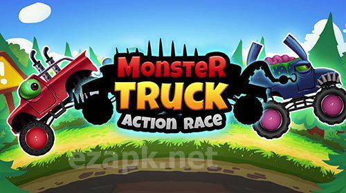 Monster trucks action race