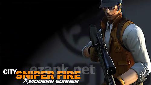 City sniper fire: Modern shooting