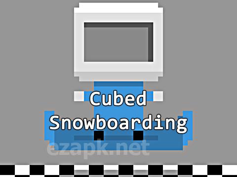 Cubed snowboarding