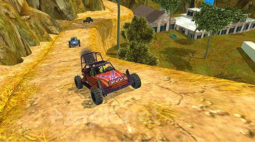 Off road 4x4 hill buggy race