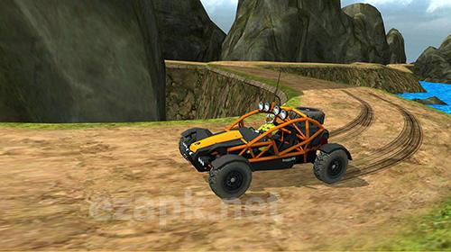 Off road 4x4 hill buggy race