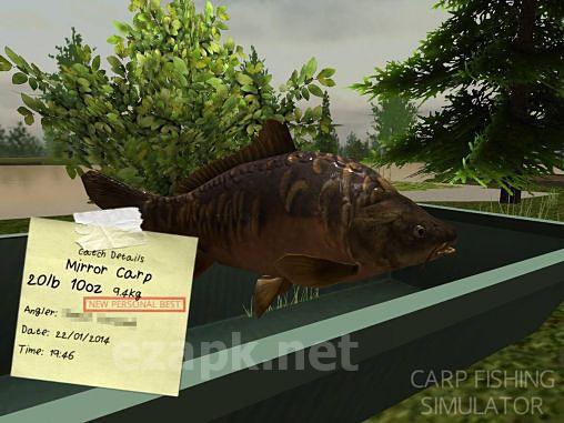 Carp fishing simulator